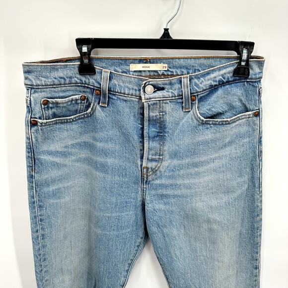 Levi's Wedgie Fit Ankle Women's Denim Jeans // 29 - Picture 5 of 14